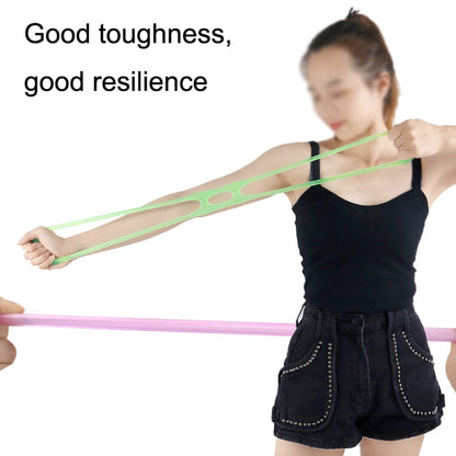 Fitness Weight Loss Muscle Training Stretching Multi-purpose Puller, Style: Single Hole (Pink), Single Hole (Pink), Single Hole (Green), Single Hole (Blue), Double Hole (Purple), Double Hole (Blue)