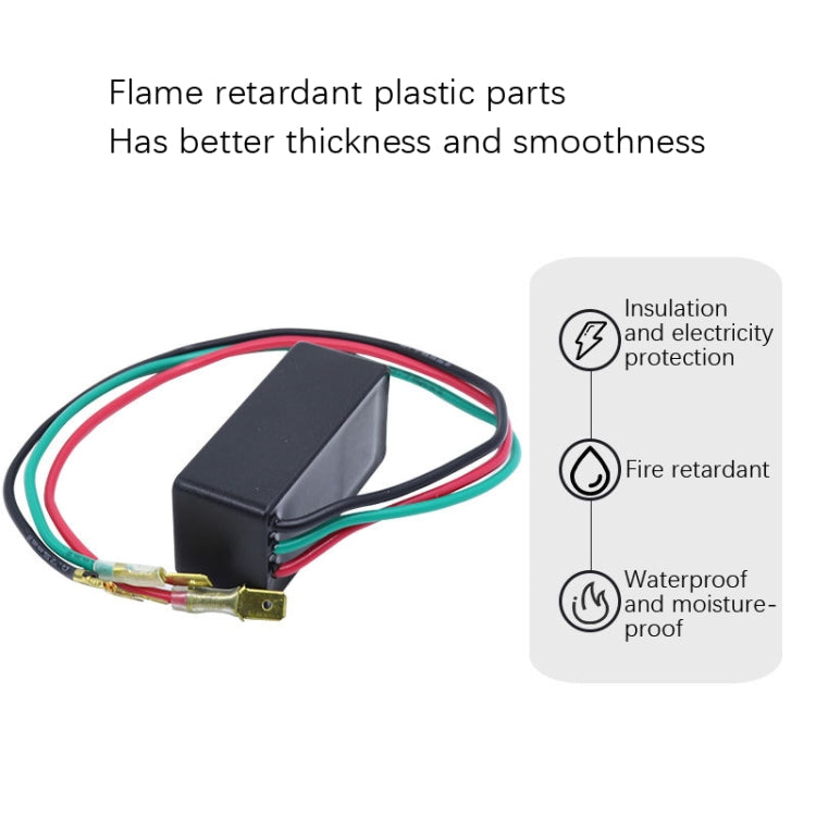 DOP-3X Motorcycle Flash LED Turning Light Controller, 3 In 1