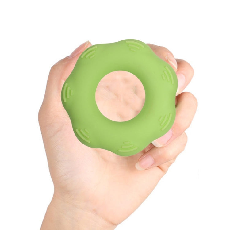 Hand Exercise Massage Bump Gear Type Silicone Grip Ring, Style: 50LB (Black), 30LB (Light Gray), 30LB (Light Green), 40LB (Deep Gray), 40LB (Grass Green), 50LB (Dark Green), 50LB (Black)