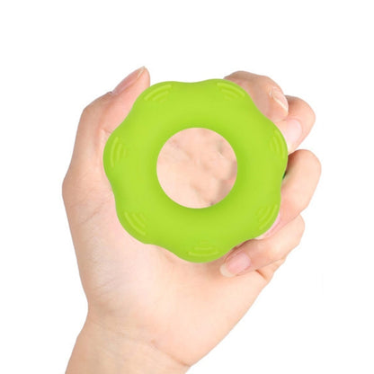 Hand Exercise Massage Bump Gear Type Silicone Grip Ring, Style: 50LB (Black), 30LB (Light Gray), 30LB (Light Green), 40LB (Deep Gray), 40LB (Grass Green), 50LB (Dark Green), 50LB (Black)