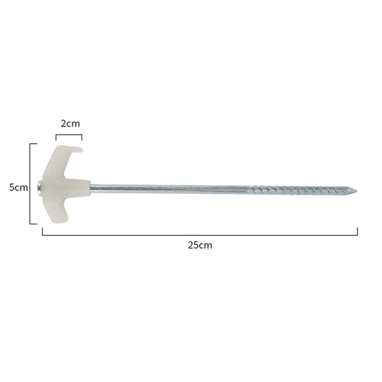 6 PCS Outdoor Camping Tent Luminous Nails