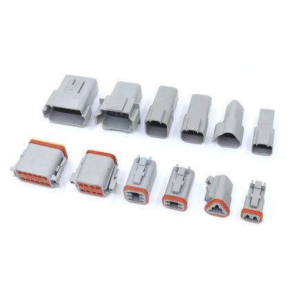 Car Waterproof Connector Conductive Connection Terminal, 4 PCS DT04-2P / DT06-2S With Copper, 4 PCS DT04-3P / DT06-3S With Copper, 2 PCS DT04-4P / DT06-4S With Copper, 2 PCS DT04-6P / DT06-6S With Copper, 2 PCS DT04-8P / DT06-8S With Copper