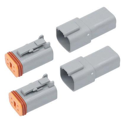 Car Waterproof Connector Conductive Connection Terminal, 4 PCS DT04-2P / DT06-2S With Copper, 4 PCS DT04-3P / DT06-3S With Copper, 2 PCS DT04-4P / DT06-4S With Copper, 2 PCS DT04-6P / DT06-6S With Copper, 2 PCS DT04-8P / DT06-8S With Copper