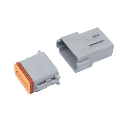 Car Waterproof Connector Conductive Connection Terminal, 4 PCS DT04-2P / DT06-2S With Copper, 4 PCS DT04-3P / DT06-3S With Copper, 2 PCS DT04-4P / DT06-4S With Copper, 2 PCS DT04-6P / DT06-6S With Copper, 2 PCS DT04-8P / DT06-8S With Copper