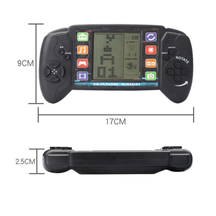 Large Screen Children Handheld Game Console Electronic Toys, Blue, Pink, Black, Yellow