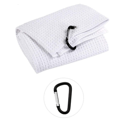 Hook Towel + Club Cleaning Brush Golf Cleaning Set, Towel + Brush White, Towel + Brush Grey, Towel + Brush Blue, Towel + Brush Black