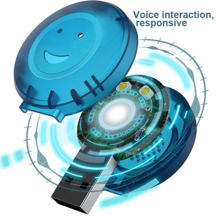 YCZ-008 USB Smart Voice Remote Control Air Conditioner Remote Control With Night Light