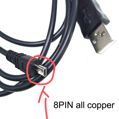20 PCS 8Pin SLR Camera Cable USB Data Cable For Nikon UC-E6, Length:, For Nikon UC-E6,1m With Magnetic Ring, For Nikon UC-E6,1.5m With Magnetic Ring, For Nikon UC-E6, 0.8m With AV, For Nikon UC-E6,1m Without Magnetic Ring