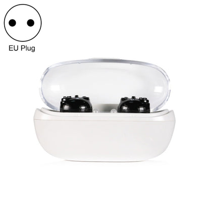 Old People Voice Amplifier Hearing Aid Magnetic Charge Dual-unit Sound Collector, US Plug, EU Plug