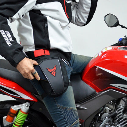 MOTOCENTRIC 11-MC-0105 Motorcycle Riding Leg Bag Waist Bag, 11-MC-0105 (Red), 11-MC-0105 (Blue), 11-MC-0105 (Green), 11-MC-0105 (Gray)