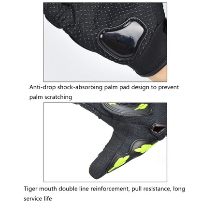 MOTOCENTRIC 13-MC-010 Touch Screen Motorcycle Breathable Gloves, M, XL