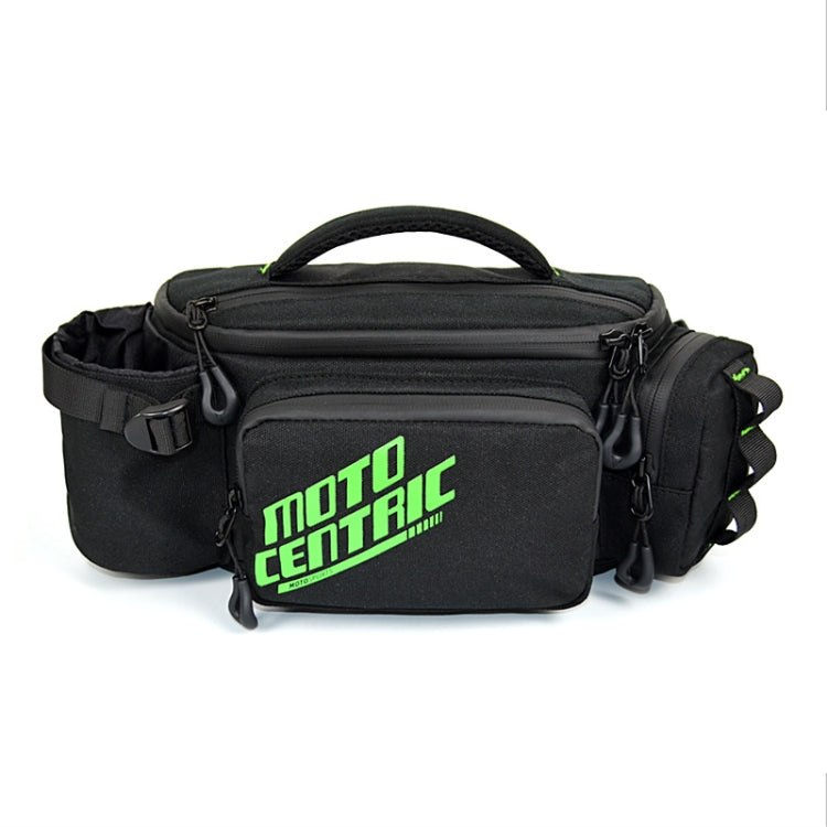 MOTOCENTRIC 11-MC-0112 Multifunctional Motorcycle Riding Messenger Waist Bag, Red, Blue, Green, Reflective