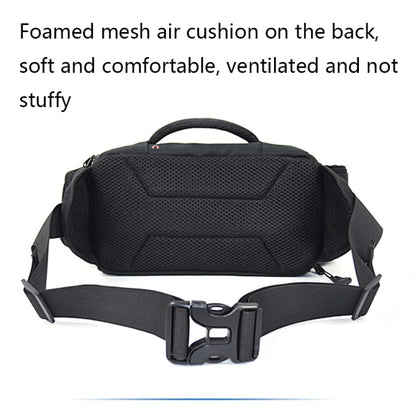 MOTOCENTRIC 11-MC-0112 Multifunctional Motorcycle Riding Messenger Waist Bag, Red, Blue, Green, Reflective