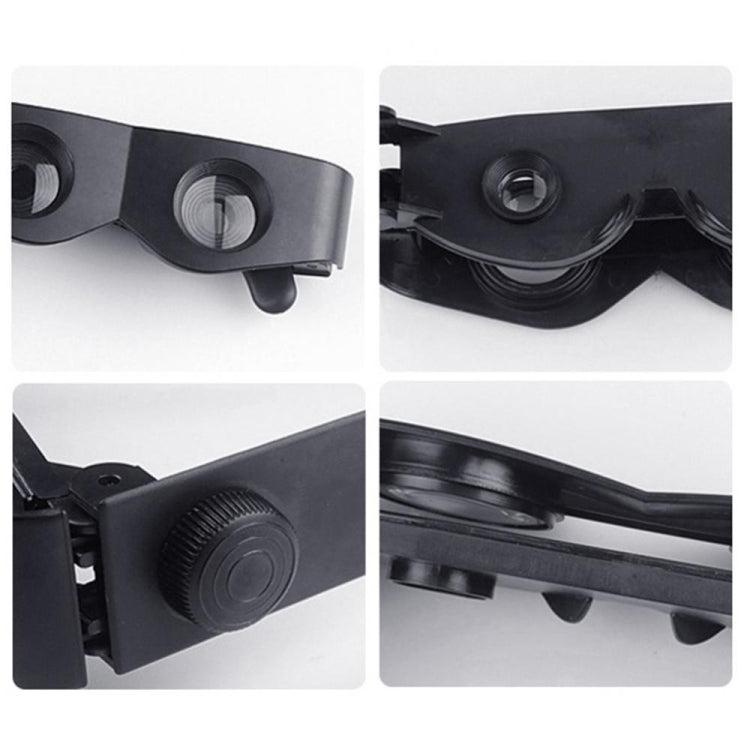 Fishing Binoculars HD Outdoor Magnifier Binoculars, 3X Only Telescope, 3X Telescope + Glasses Case