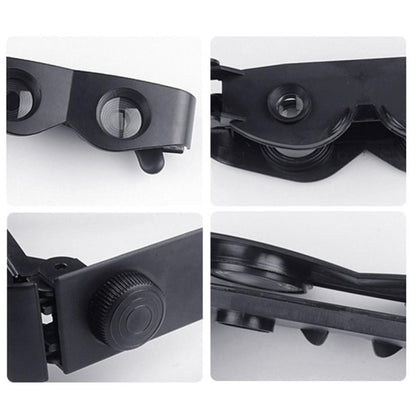 Fishing Binoculars HD Outdoor Magnifier Binoculars, 3X Only Telescope, 3X Telescope + Glasses Case