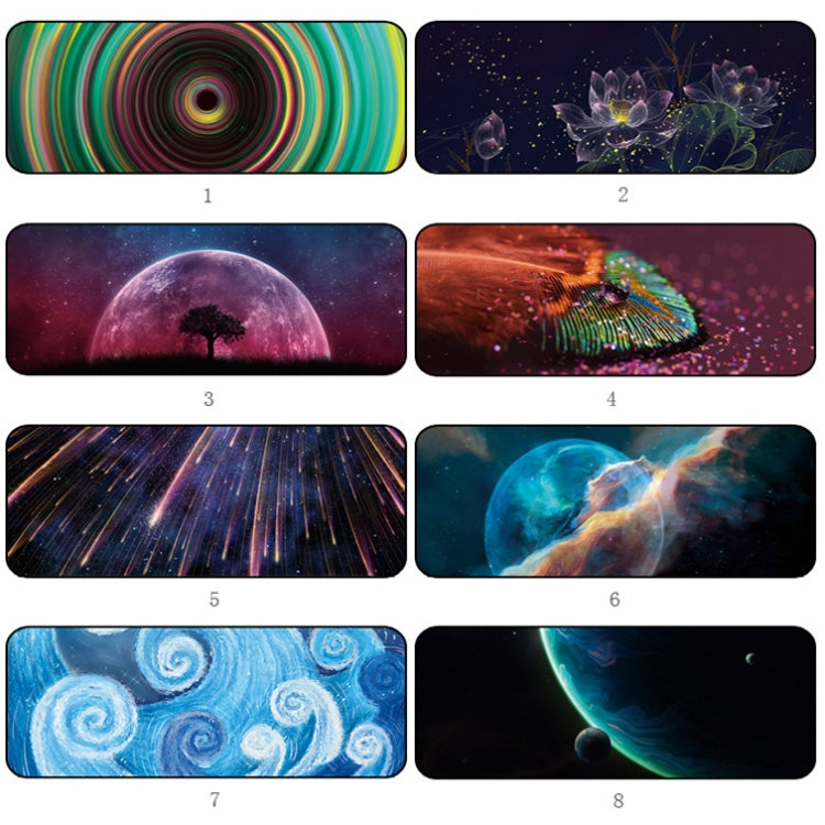 Large Desk Mouse Pad, 400x900x3mm Locked, 400x900x4mm Locked, 400x900x5mm Locked