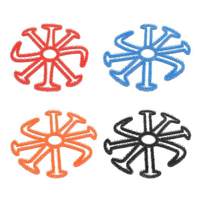 Riding Silicone Helmet Inner Pad Anti-Pressure Hair Breathable Portable Helmet Pad, Red, Blue, Black, Orange