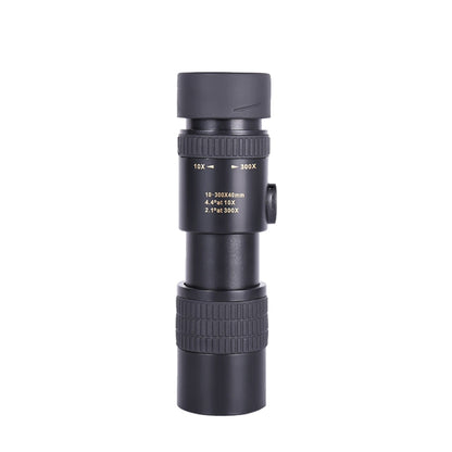 10-300x40 Monocular HD Telescope BAK4 Prism Telescope,Style:, Standard