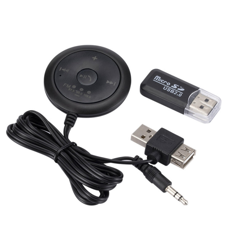 Hands-free FM Car Bluetooth Receiver AUX Center Console MP3 Player, MP3 Player