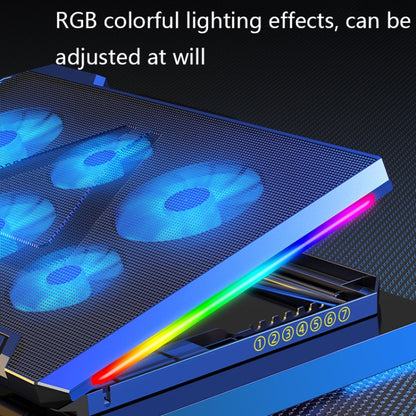 NUOXI Q9 RGB Lighting Effect Laptop Cooler
