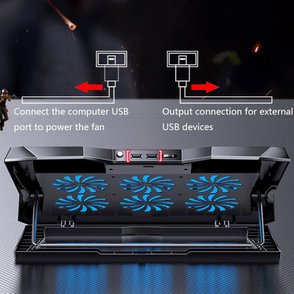 MC Q3 Lifting and Folding Laptop Cooler