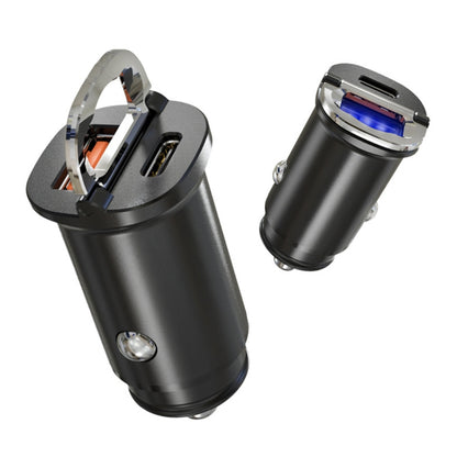 Hidden Car Fast Charge One Drag Two Cigarette Conversion Plug, HP13-F
