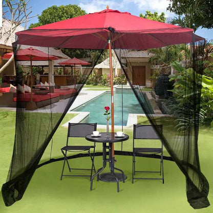 HY-0205 300 x 230 cm Outdoor Parasol Anti-mosquito Net Cover, Square Umbrellas, Folding Tents