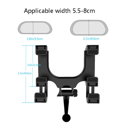 Car Rearview Mirror Universal Navigation Mobile Phone Bracket, R001