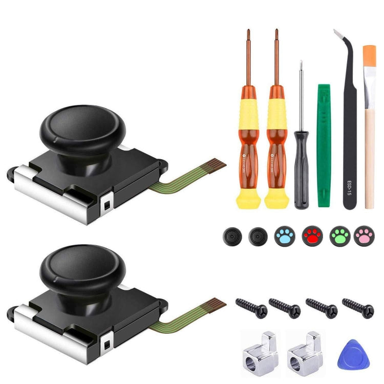 Joy-Con 3D Joystick Repair Screwdriver Set Gamepads Disassembly Tool For Nintendo Switch, 5 In 1, 6 In 1, 10 In 1, 11 In 1, 12 In 1, 15 In 1, 16 In 1, 17 In 1, 18 In 1, 20 In 1, 21 In 1, 22 In 1, 23 In 1, 25 In 1, 27 In 1