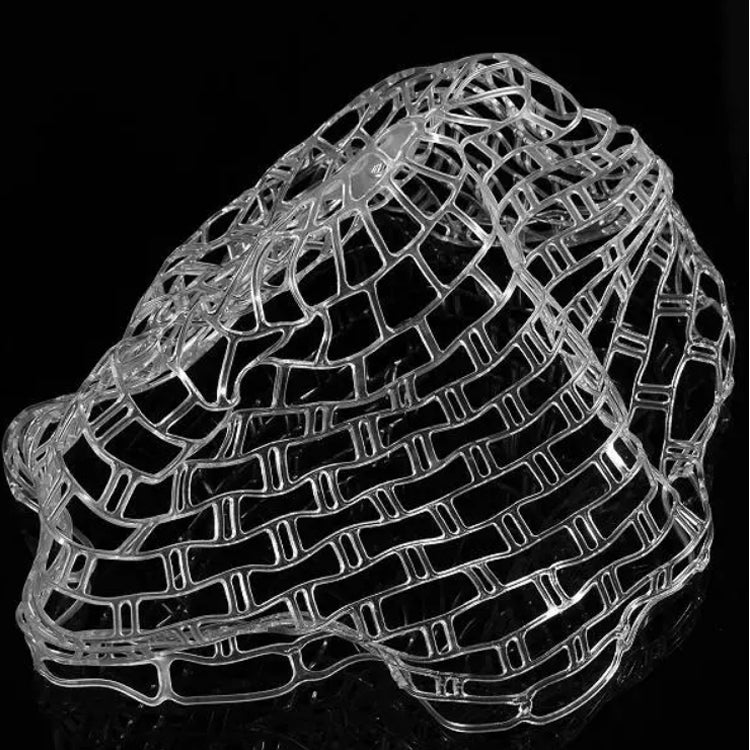 Transparent Soft Rubber Fishing Net Replacement Bag, Size: Large 120cm, Large 120cm, Medium 100cm
