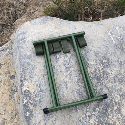 Lacquer Thickened Folding Stool Fishing Stool, Fishing Stool(Green)