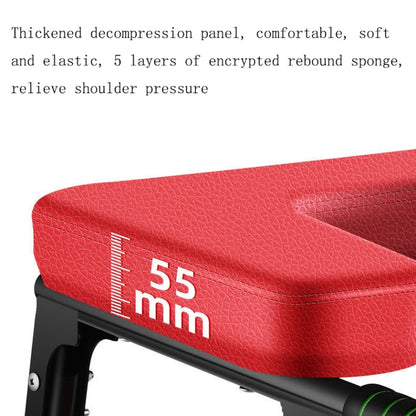 Yoga Handstand Assist Chair, Ordinary Black, Ordinary Red, Folded Black, Folded Red