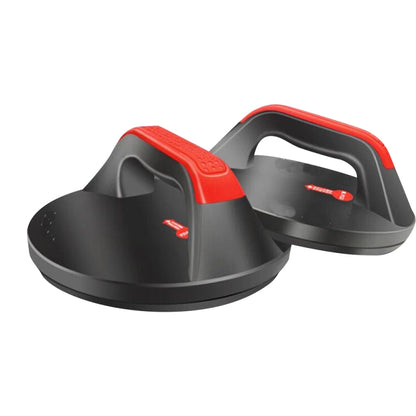 1 Pair Multifunctional Round Push-up Stand Abdominal Fitness Device,Style:, Cannot Rotate, Rotatable