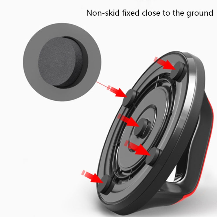 1 Pair Multifunctional Round Push-up Stand Abdominal Fitness Device,Style:, Cannot Rotate, Rotatable