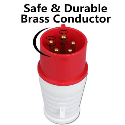 Industrial Plug IP44 Waterproof Aviation Connection Plug, Style:, 3 Core 16A, 4 Core 16A, 5 Core 16A, 3 Core 32A, 4 Core 32A, 5 Core 32A