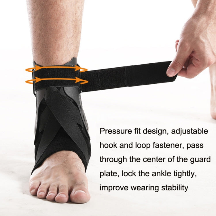 Compression Fixed Plastic Sheet Support Strap Ankle Protector, Size:, S (Black), M (Black), L (Black), XL (Black), S (Gray), M (Gray), L (Gray), XL (Gray)