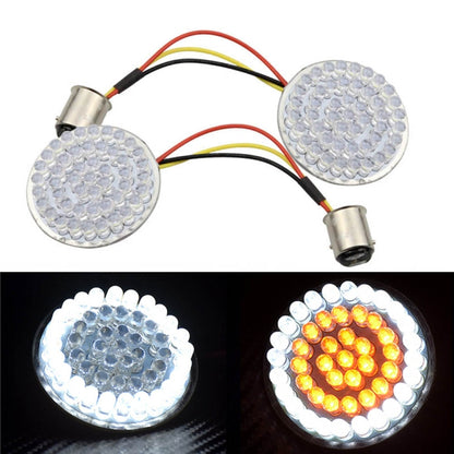 2 PCS Motorcycle LED Signal Steering Lamp For Dyna, For Dyna White Yellow Light, For Dyna Red Red Light, For Dyna White Red Light, For Dyna Red Light, For Dyna Yellow Light, For Dyna White Light