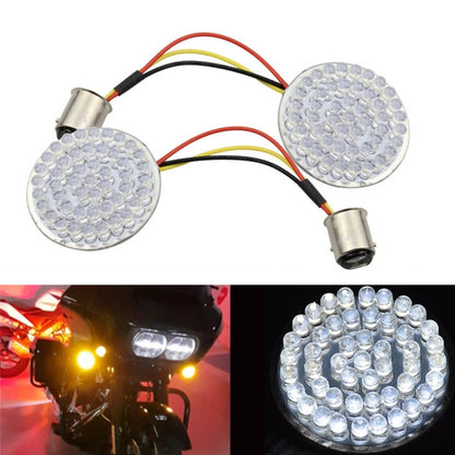 2 PCS Motorcycle LED Signal Steering Lamp For Dyna, For Dyna White Yellow Light, For Dyna Red Red Light, For Dyna White Red Light, For Dyna Red Light, For Dyna Yellow Light, For Dyna White Light
