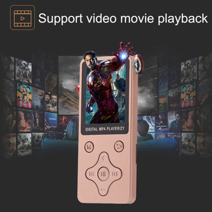 T68 Card Lossless Sound Quality Ultra-thin HD Video MP4 Player, Cross Key