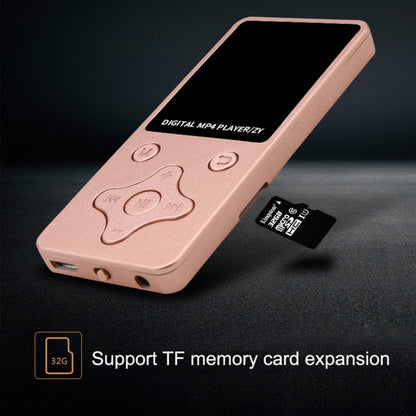 T68 Card Lossless Sound Quality Ultra-thin HD Video MP4 Player, Cross Key