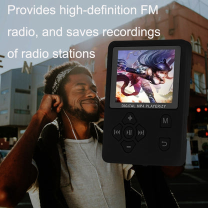 T69 Card Lyrics Synchronization Lossless Sound Quality MP4 Player, Style:, Cross Button, Round Button
