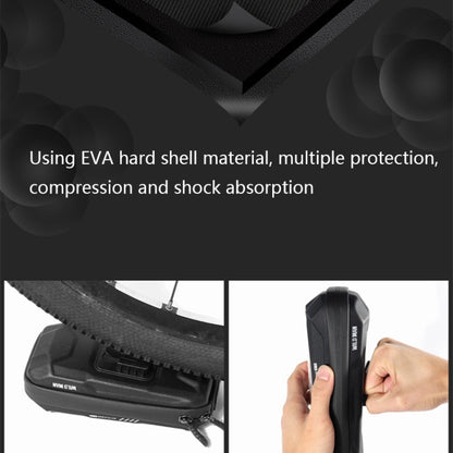 WILD MAN X3 0.5L EVA Hard Shell Bicycle Touch Screen Phone Bag, X3  0.5L (Red), X3  0.5L (Black)