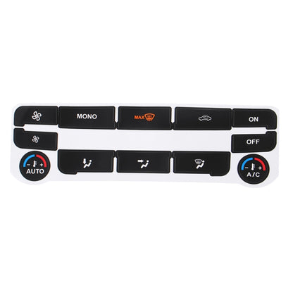 Car Button Repair Sticker AC Central Control Sticker