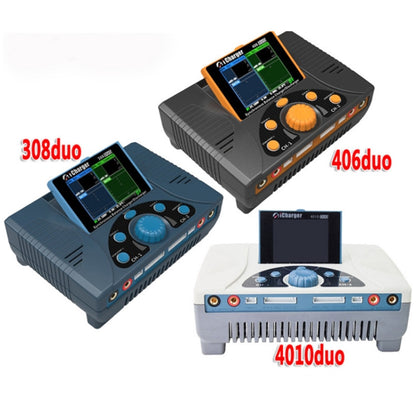 iCharger 1S-10S High Power Balance Charger, Specification:, 308duo/1300W, 406duo/1400W, 4010duo/2000W