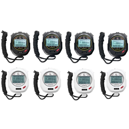 YS Electronic Stopwatch Timer Track And Field Training Running Watch, Style:, YS-810 10 Memories (Black), YS-830 30 Memories (Black), YS-860 60 Memories (Black), YS-8100 100 Memories (Black), YS-810 10 Memories (White), YS-830 30 Memories (White)