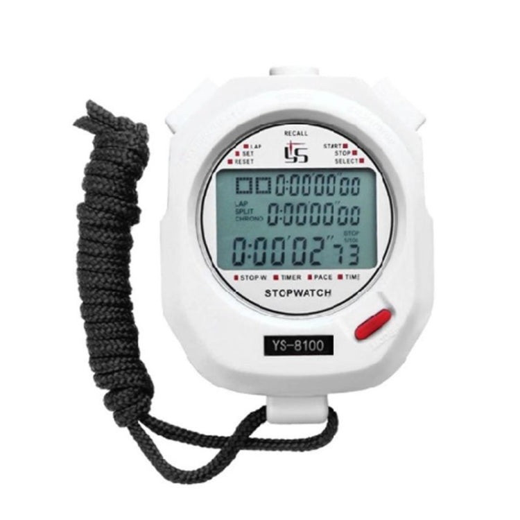 YS Electronic Stopwatch Timer Track And Field Training Running Watch, Style:, YS-810 10 Memories (Black), YS-830 30 Memories (Black), YS-860 60 Memories (Black), YS-8100 100 Memories (Black), YS-810 10 Memories (White), YS-830 30 Memories (White)
