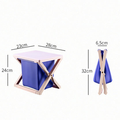 Multipurpose Portable Folding Toilet with Cover Outdoor Travel Emergency Toilet, Pink, Yellow