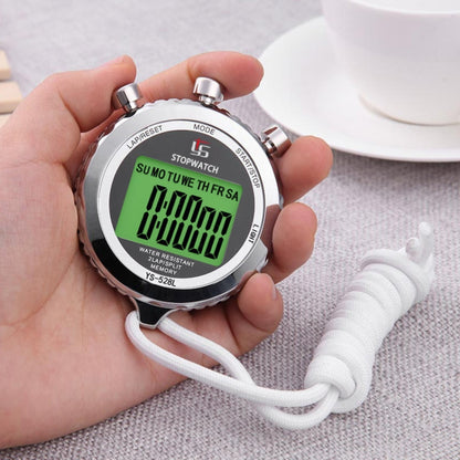 YS Single Row Display Timer Running Training Fitness With Luminous Stopwatch, YS-528L With Luminous