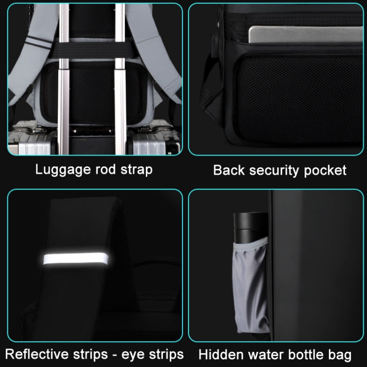 ABS Hard Shell Gaming Computer Backpack, 15.6 inches (Black), 15.6 inches (Silver), 17.3 inches (Silver)