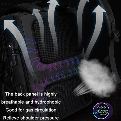 ABS Hard Shell Gaming Computer Backpack, 15.6 inches (Black), 15.6 inches (Silver), 17.3 inches (Silver)